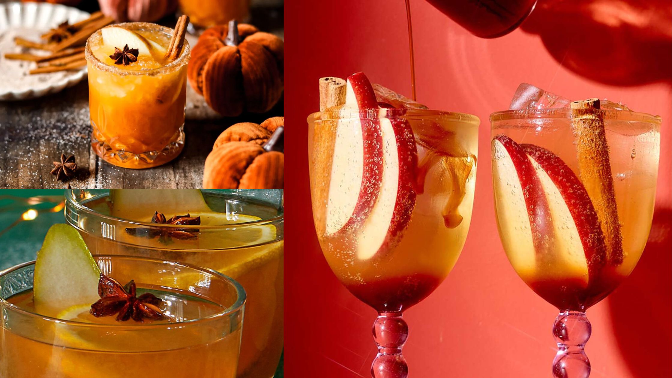 Autumn Classics Seasonal Favorites Cocktails